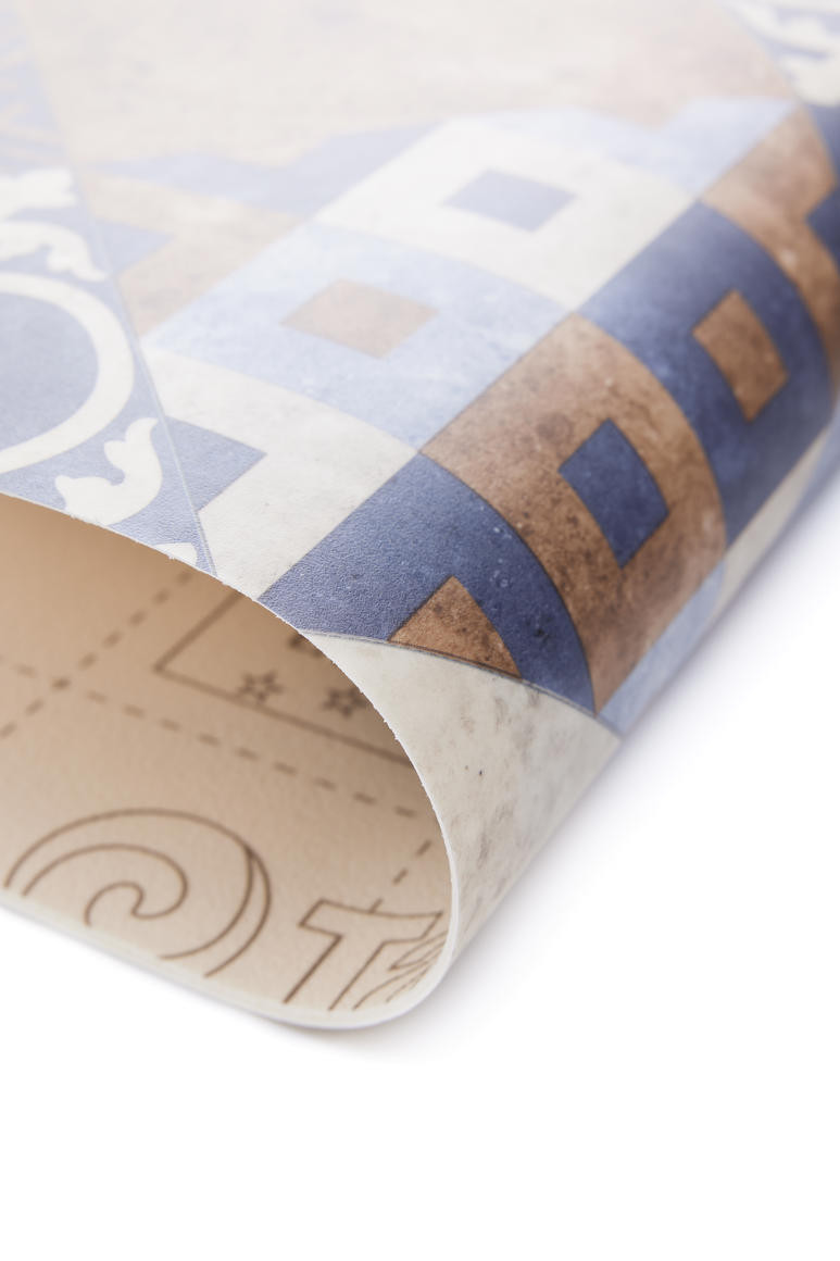 PVC podlaha Tarkett Iconik 260D 27125014 Zaragoza Tile Indigo