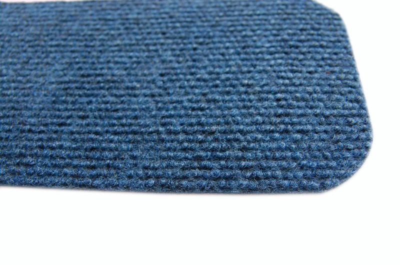 Metrážový koberec MALTA 808, ochranný, podkladový - modrý