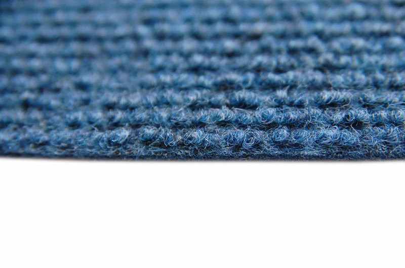 Metrážový koberec MALTA 808, ochranný, podkladový - modrý