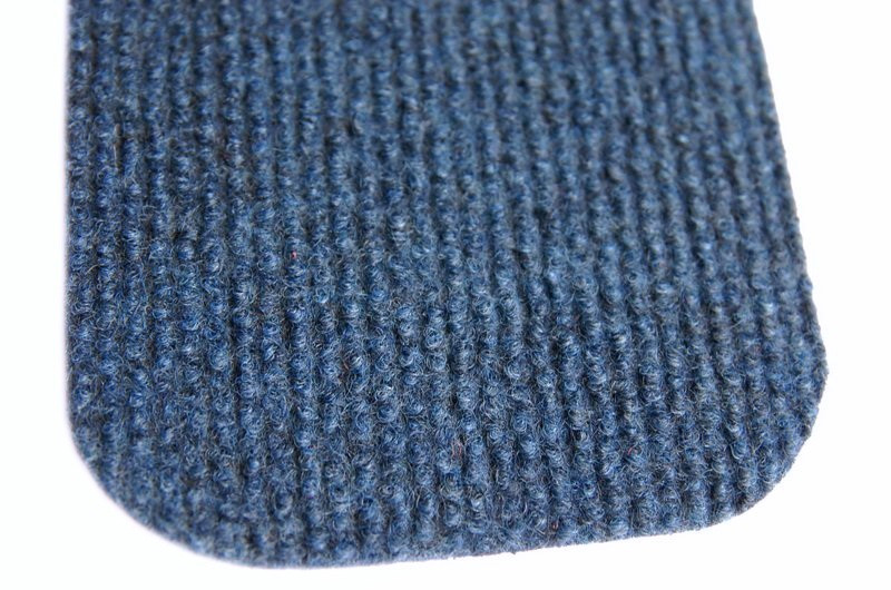 Metrážový koberec MALTA 808, ochranný, podkladový - modrý