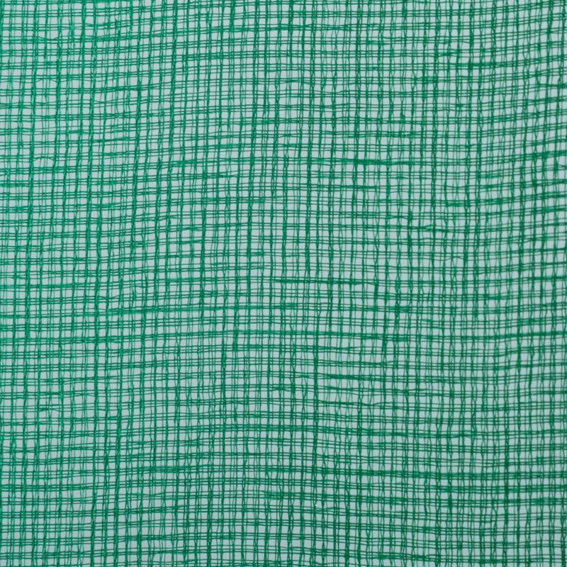 Hotová záclona METIS zelená - s tunelem