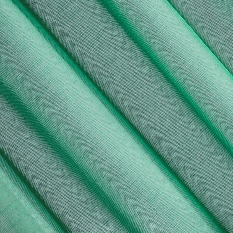 Hotová záclona METIS zelená - s tunelem