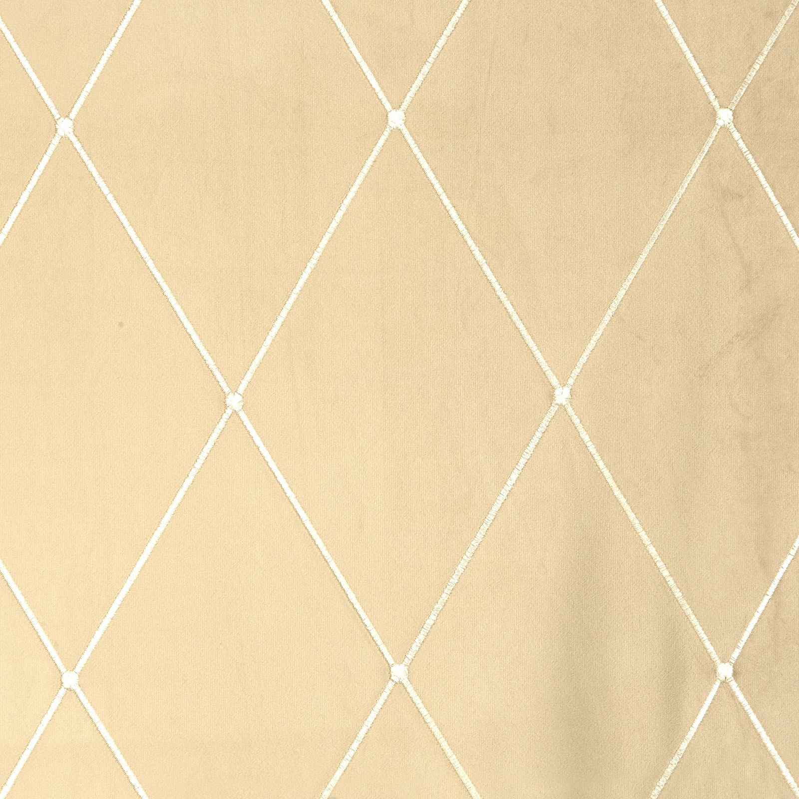 Hotový závěs PIERRE CARDIN MARGO béžový / zlatý - na průchodkách