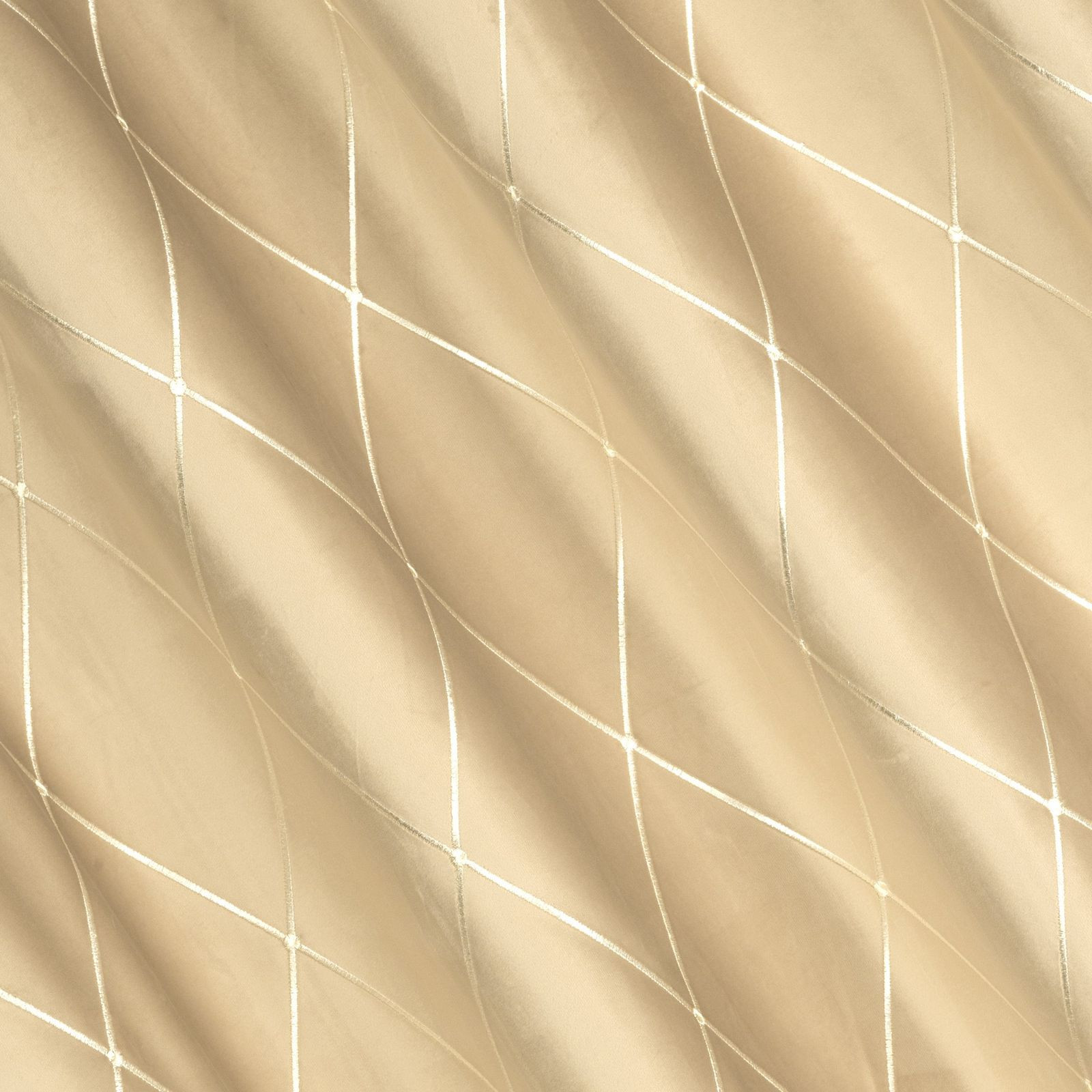 Hotový závěs PIERRE CARDIN MARGO béžový / zlatý - na průchodkách