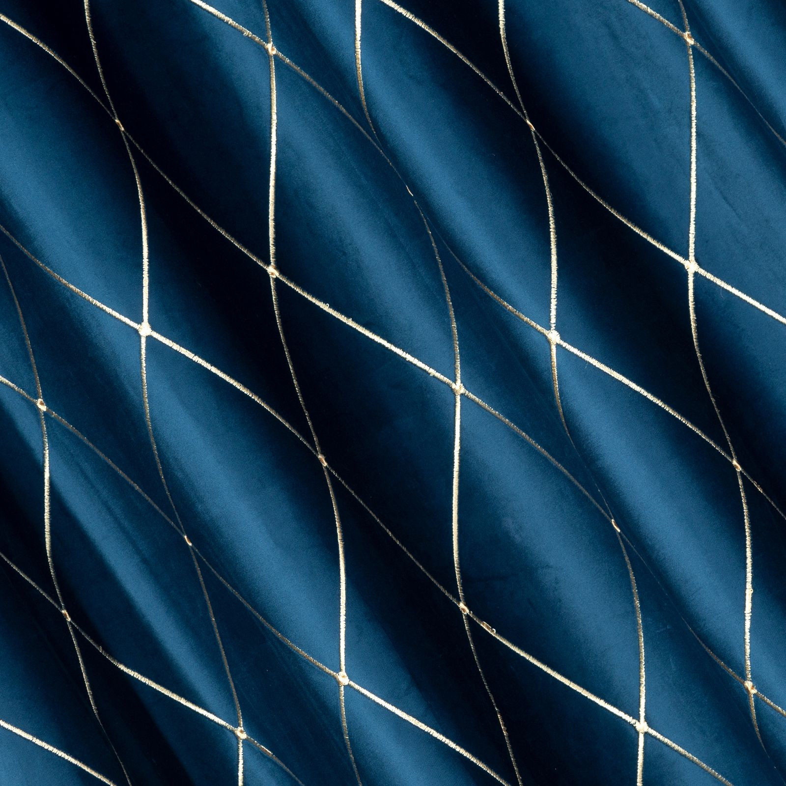 Hotový závěs PIERRE CARDIN MARGO granátový / zlatý - na průchodkách