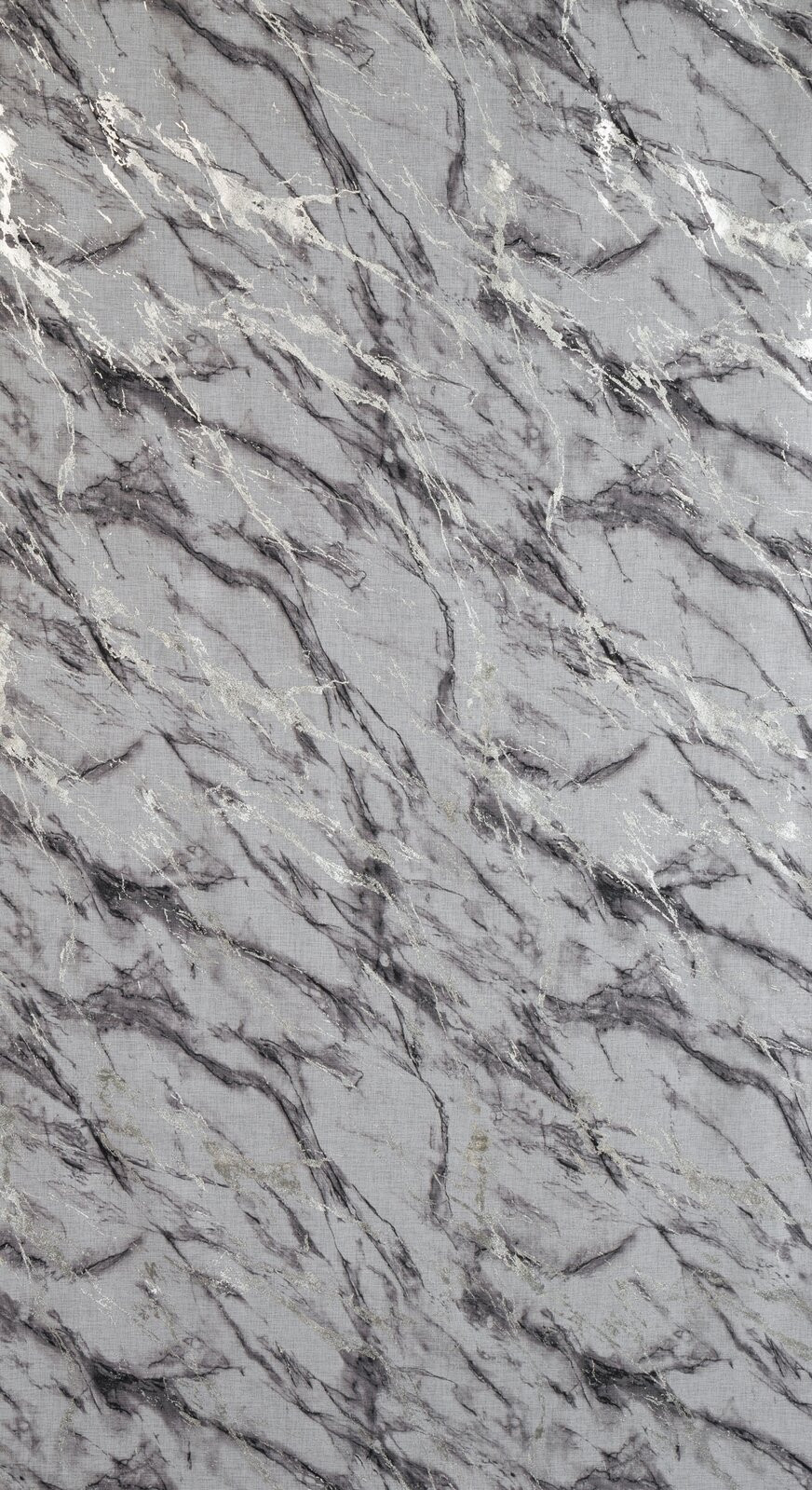 Hotový závěs ALIVIA bílý/stříbrný na průchodkách