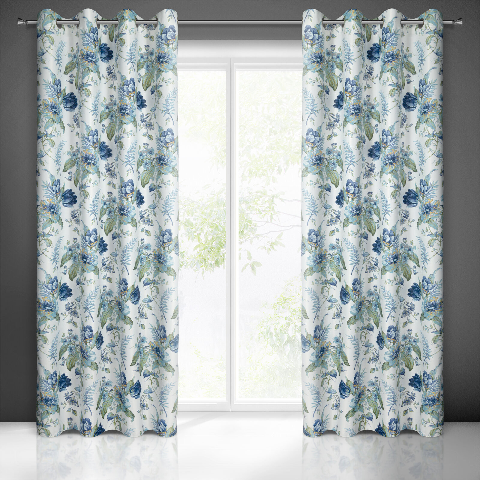 Hotový závěs ALVA vícebarevný - na průchodkách