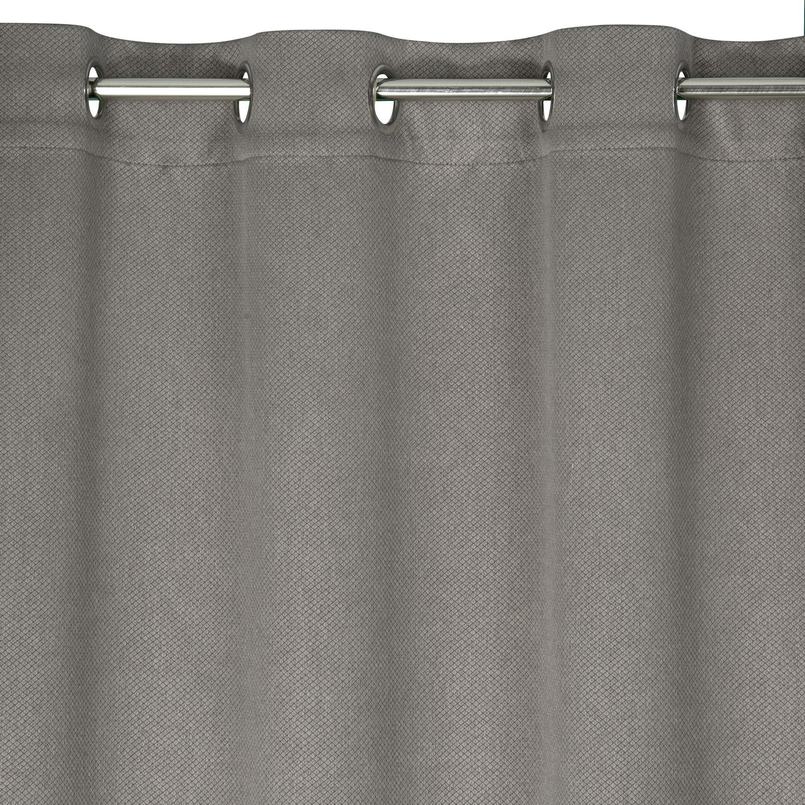 Hotový závěs AMARO šedý / béžový