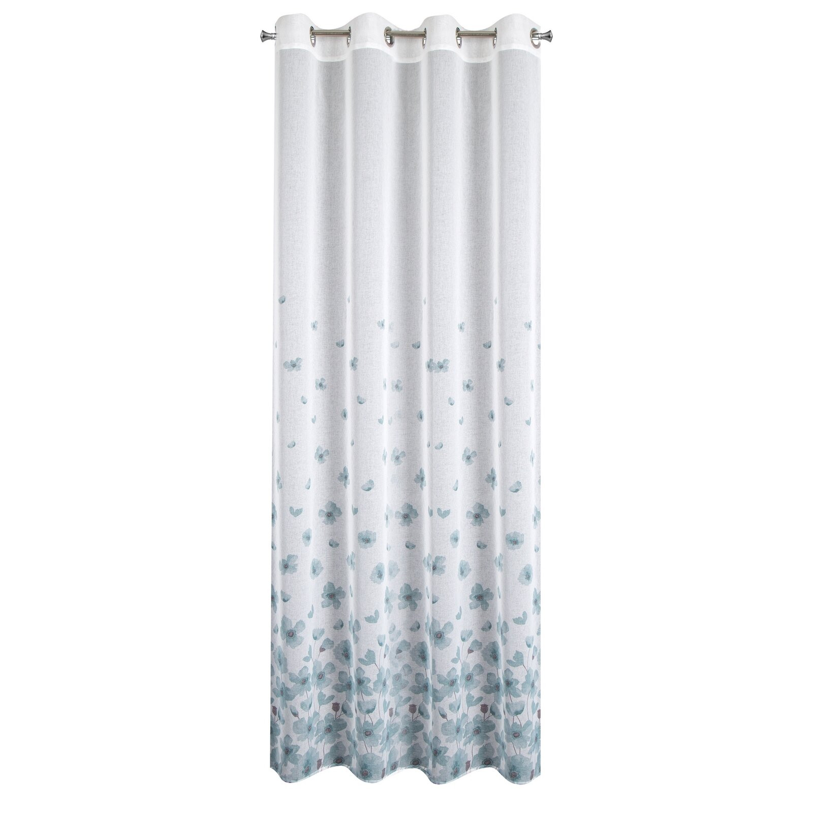 Hotový závěs ANDREA bílý - na průchodkách