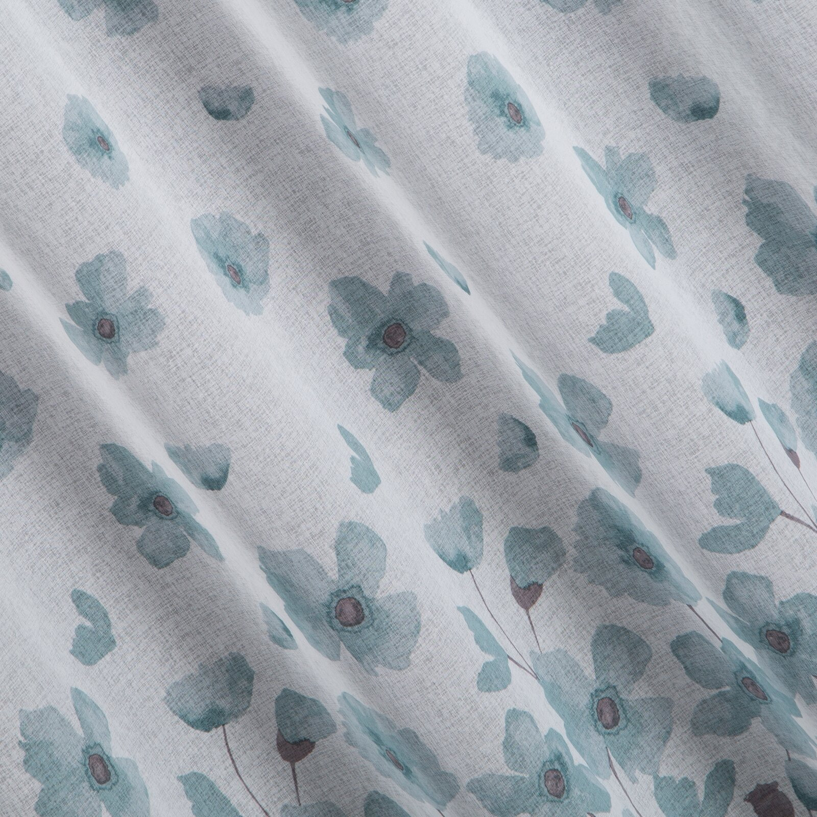 Hotový závěs ANDREA bílý - na průchodkách