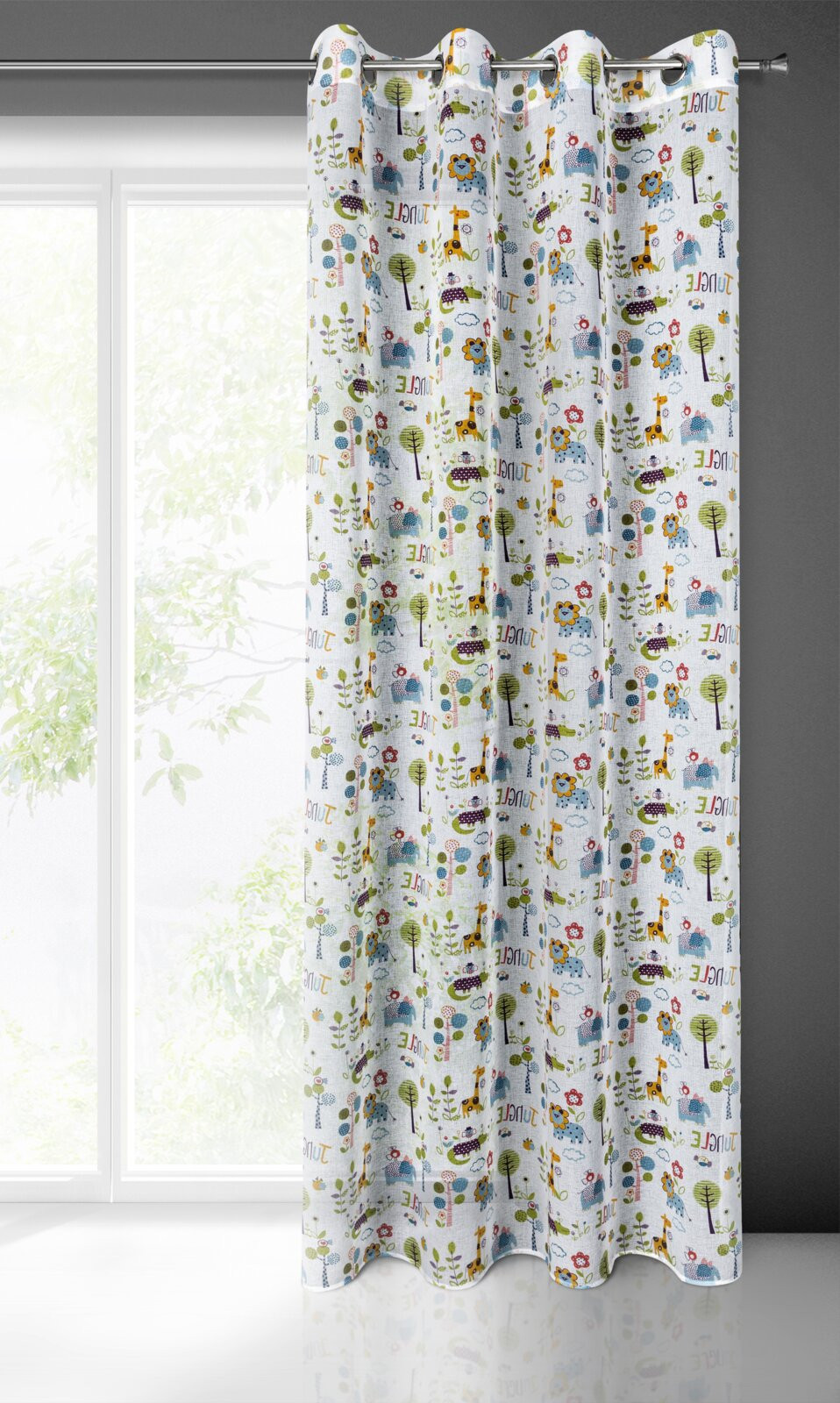 Hotový závěs BILLY vícebarevný - na průchodkách