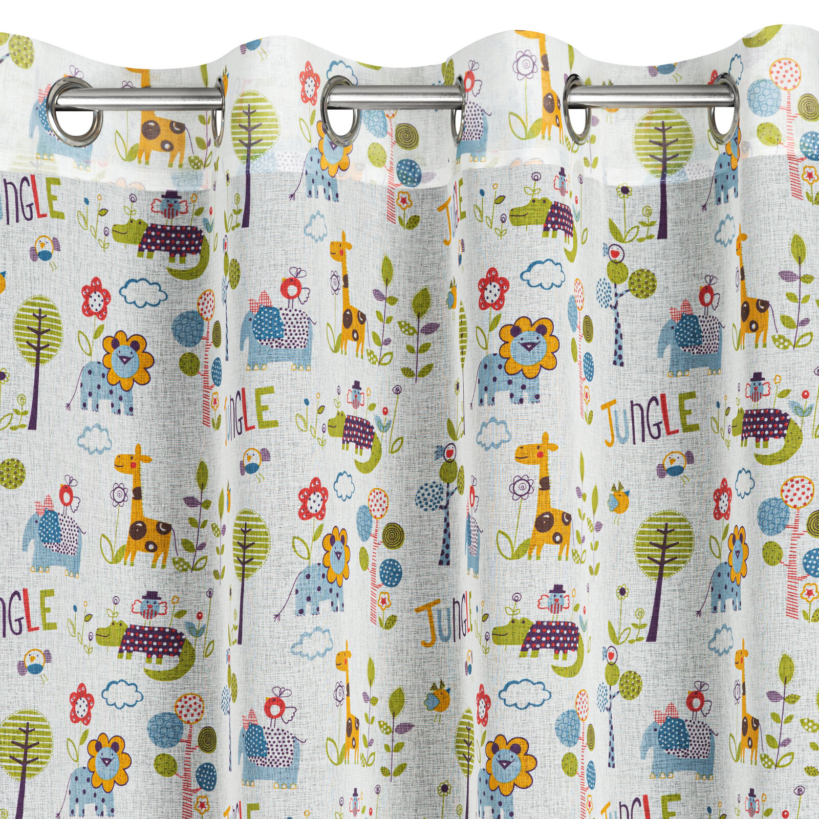 Hotový závěs BILLY vícebarevný - na průchodkách