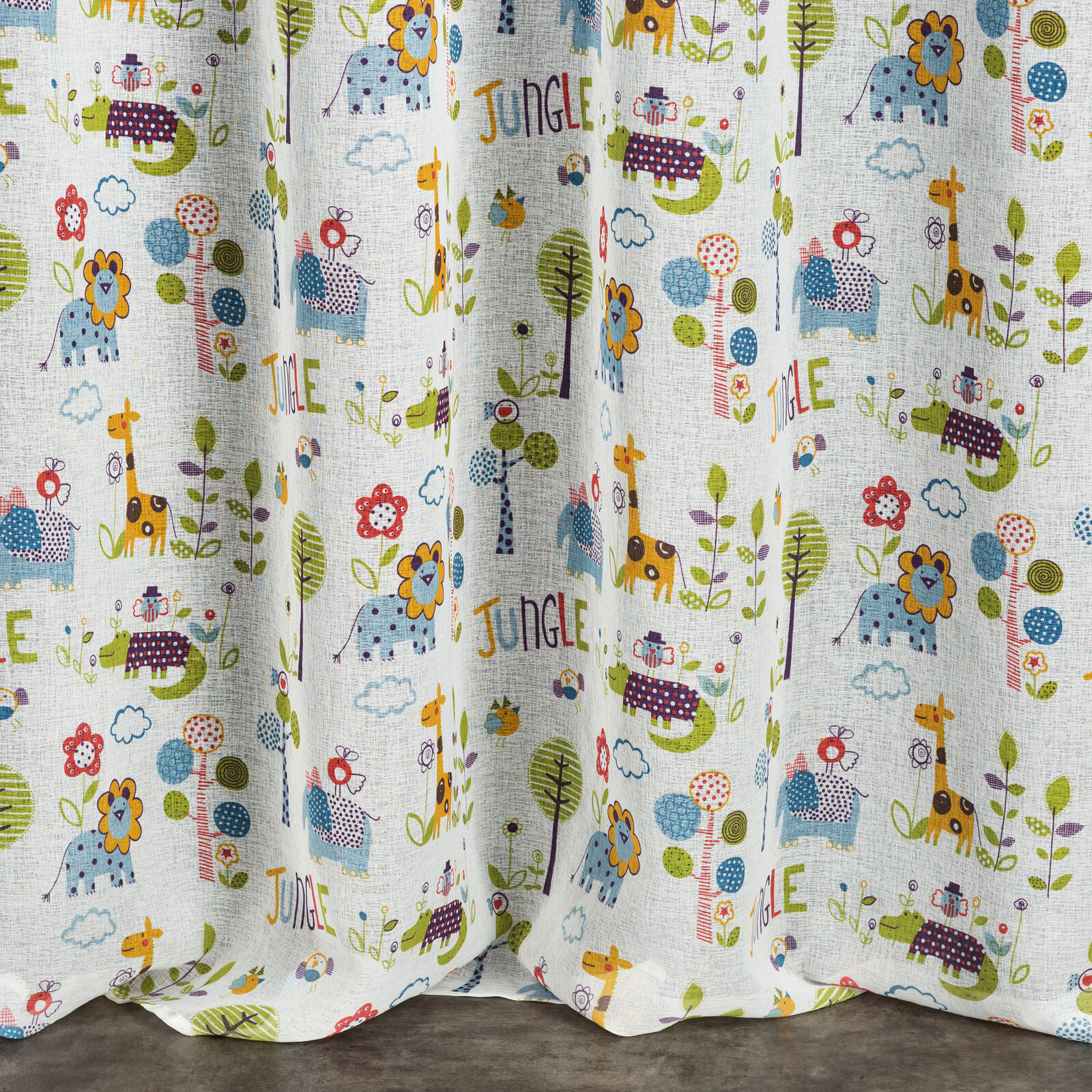 Hotový závěs BILLY vícebarevný - na průchodkách