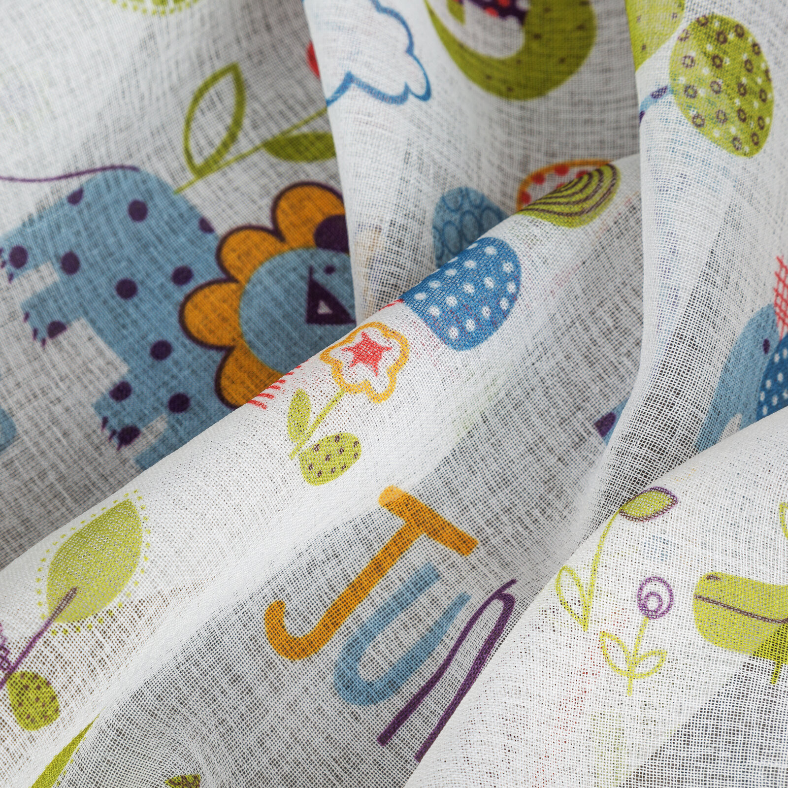 Hotový závěs BILLY vícebarevný - na průchodkách