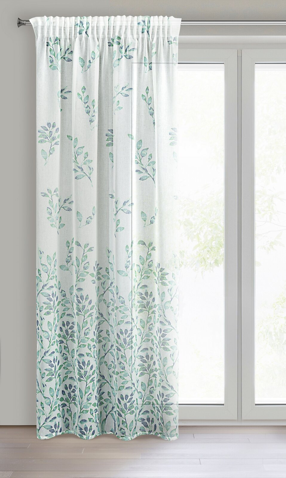 Hotový závěs D91 CLARISSA - na pásce