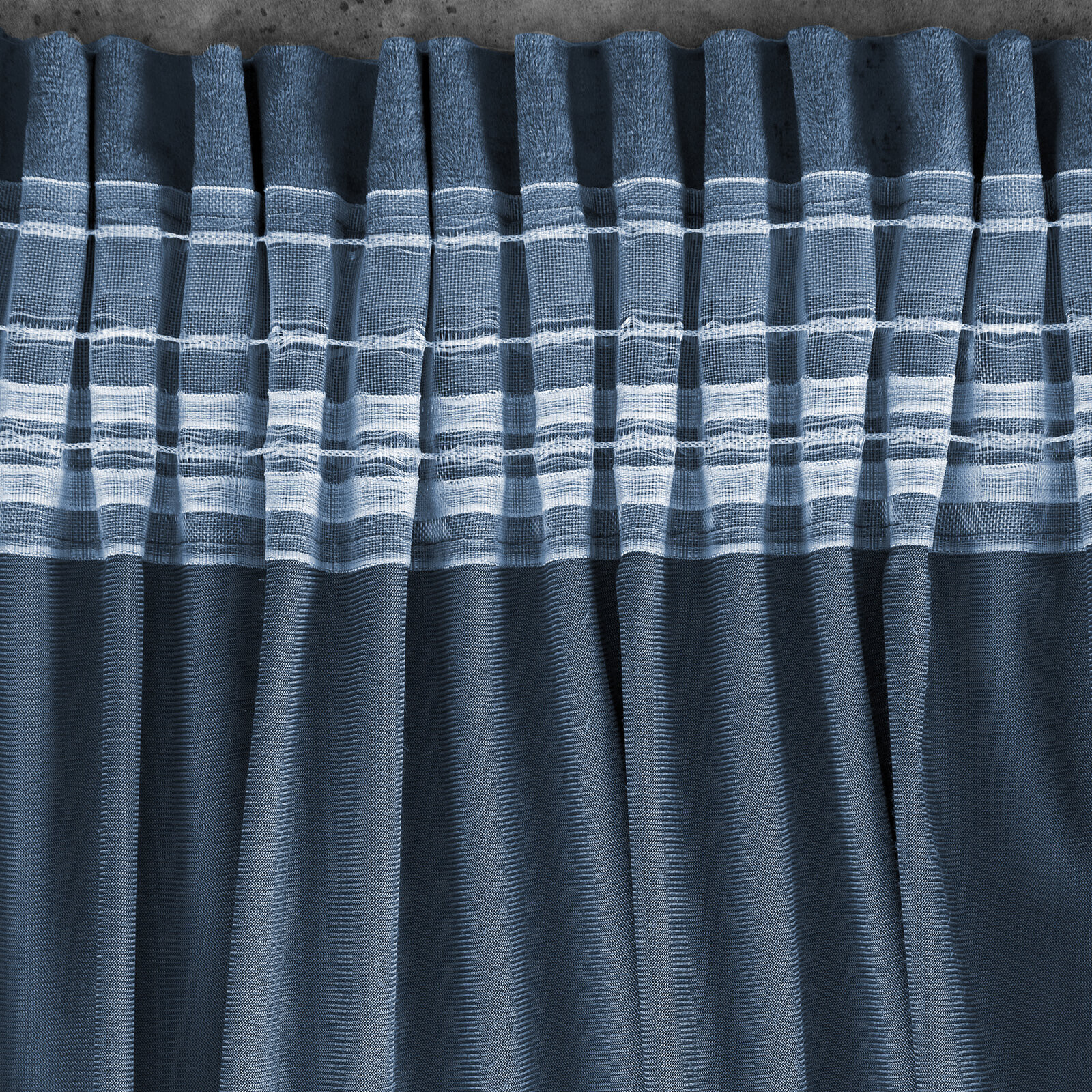 Hotový závěs D91 ROSA granátový - na pásce