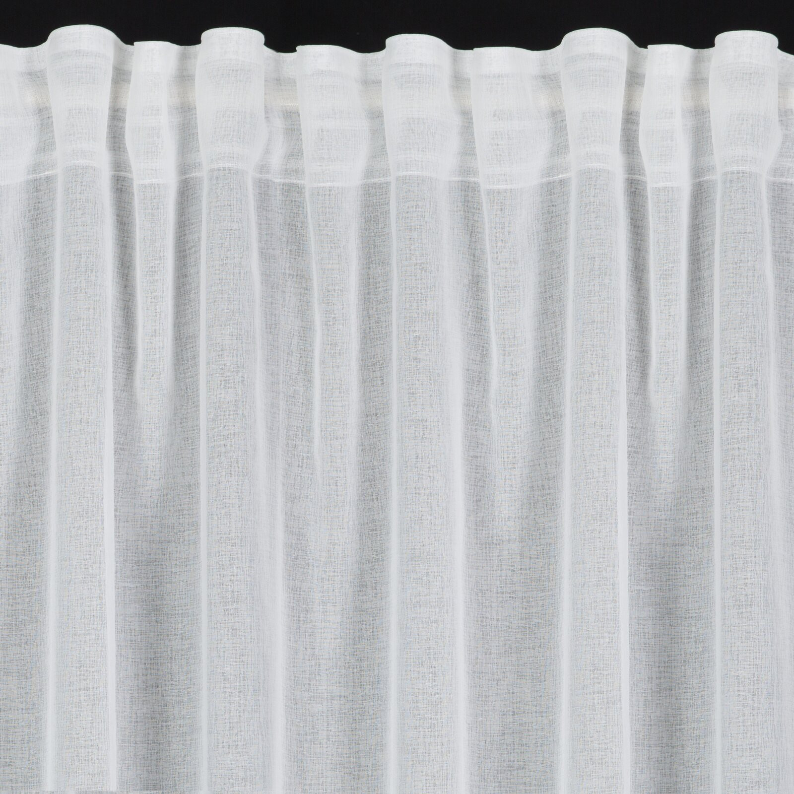 Hotový závěs DOLLY bílý - na pásce