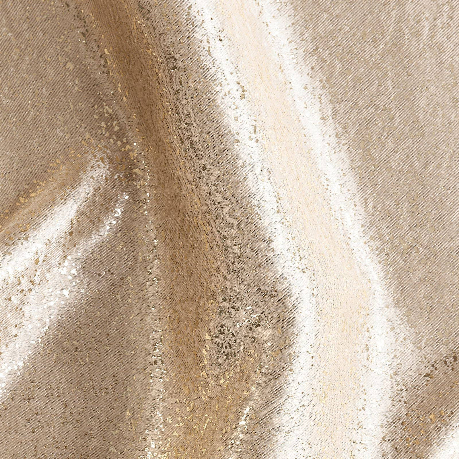 Hotový závěs EBRU béžový - na pásce