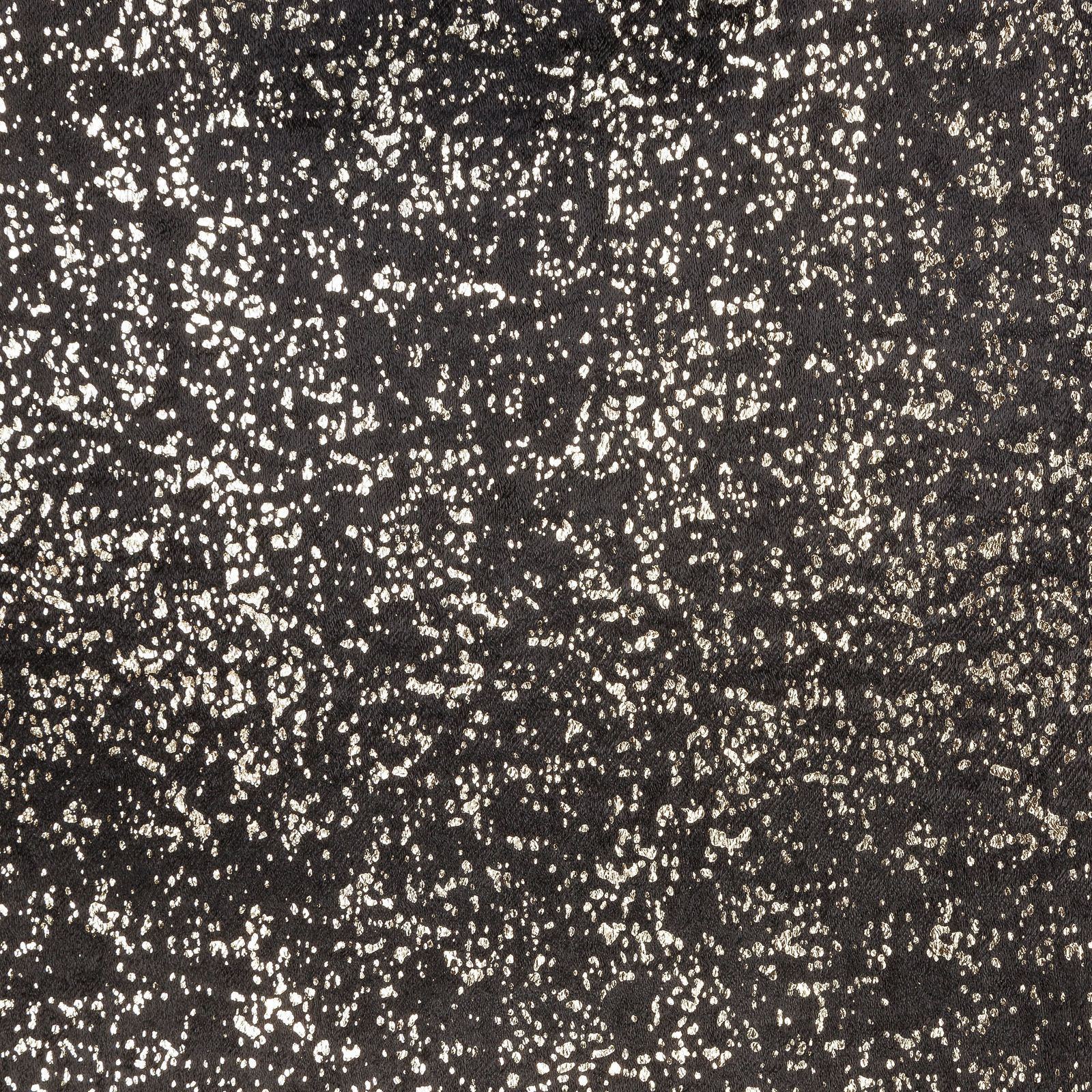 Hotový závěs EBRU černý - na pásce