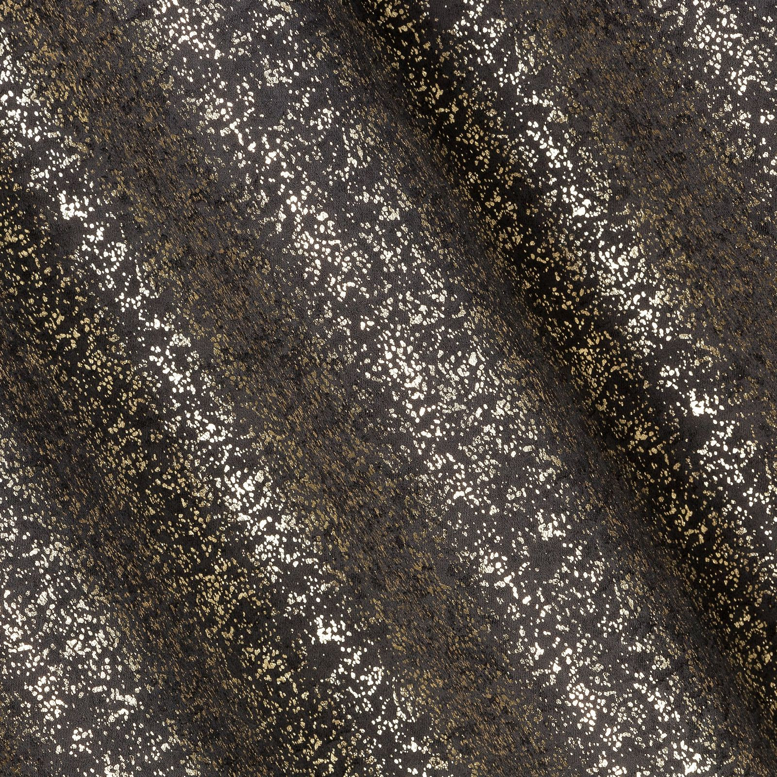 Hotový závěs EBRU černý - na pásce