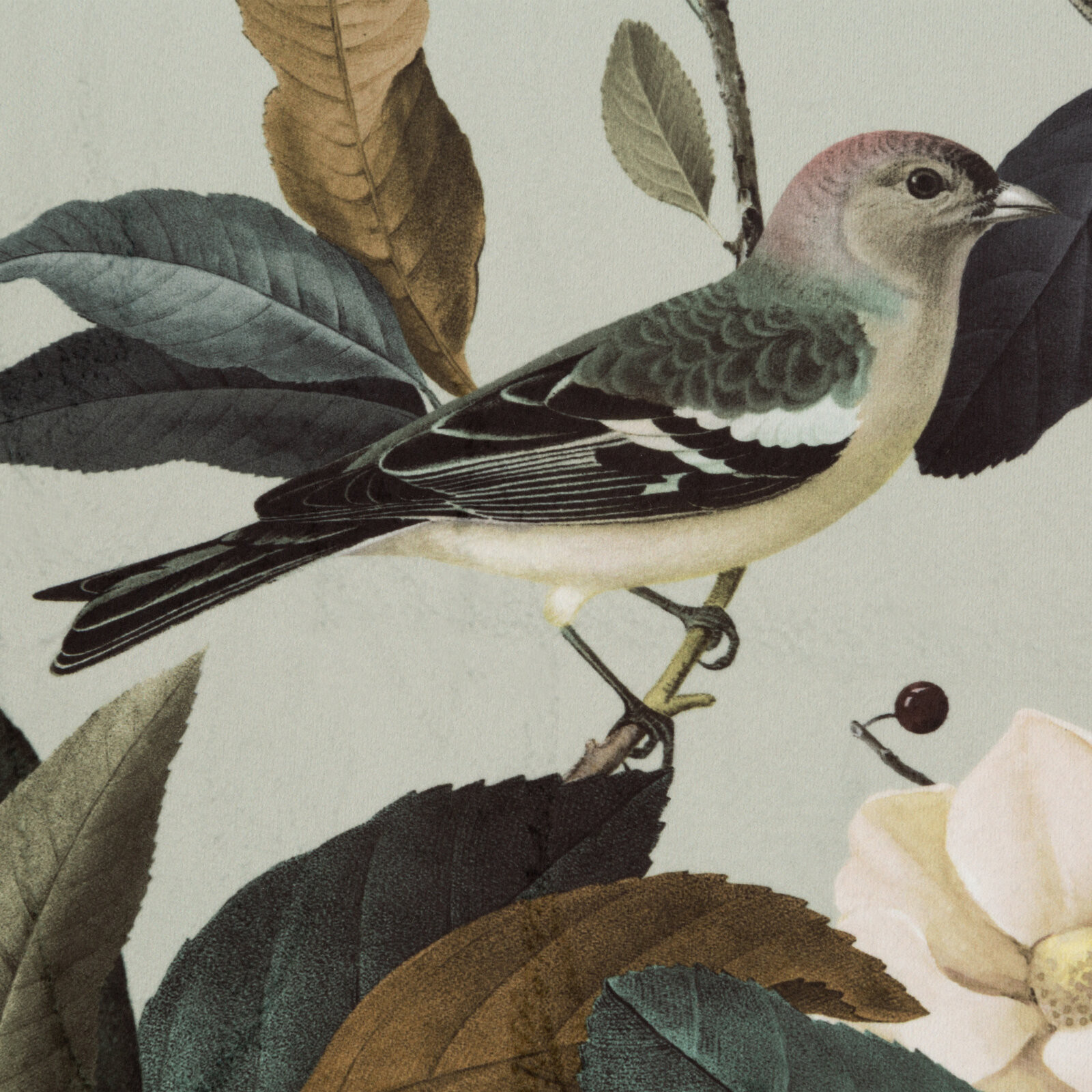 Hotový závěs ELENI olivový - na průchodkách