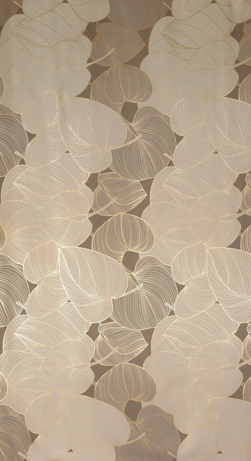 Hotový závěs FREZJA béžový - na průchodkách