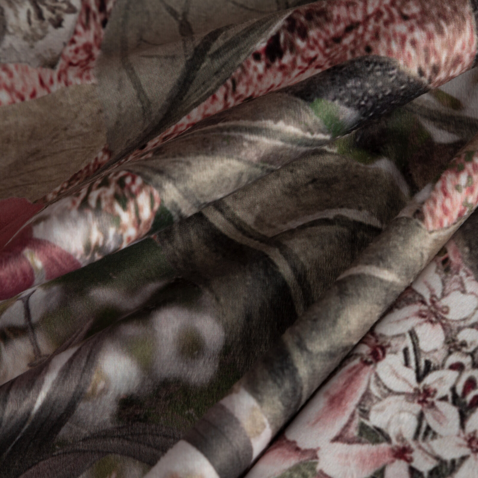 Hotový závěs GLORY zelený - na pásce