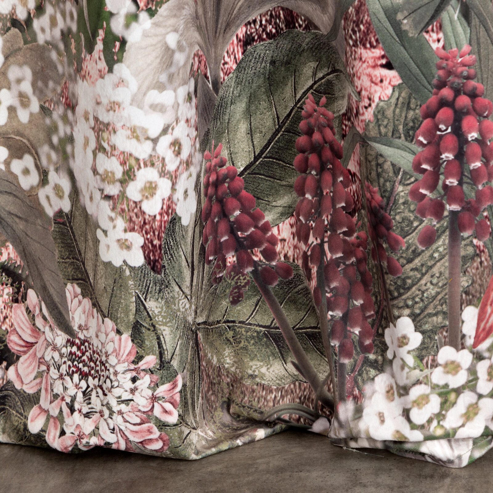 Hotový závěs GLORY zelený - na pásce