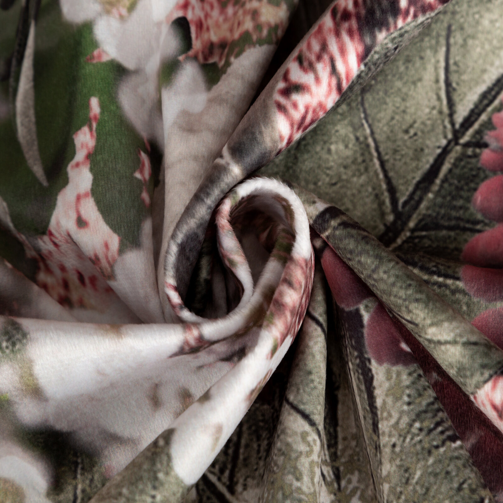 Hotový závěs GLORY zelený - na pásce