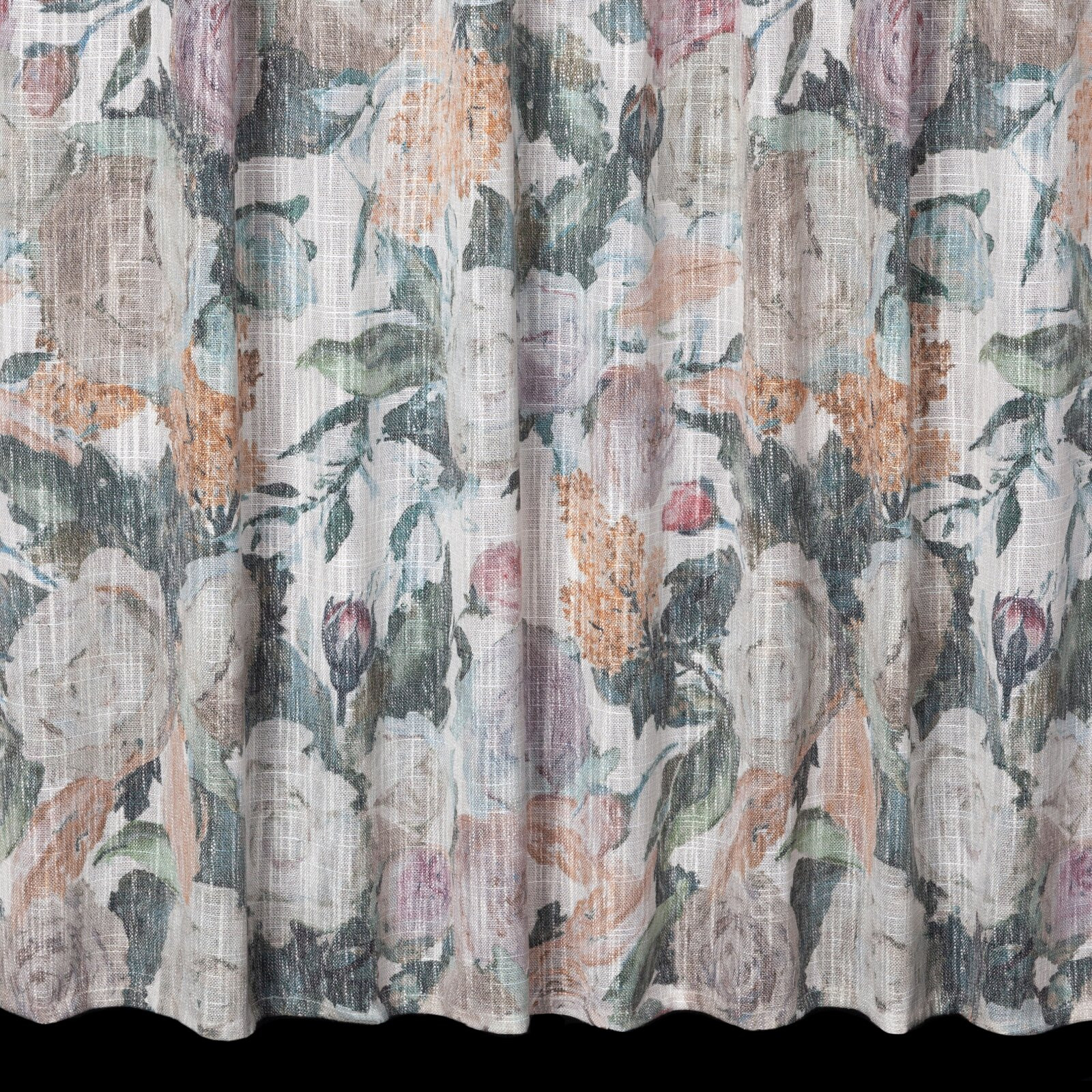 Hotový závěs IRMA zelený - na pásce