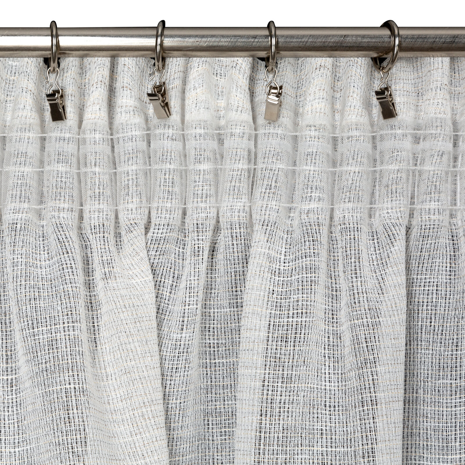 Hotový závěs KATRIN naturální - na pásce