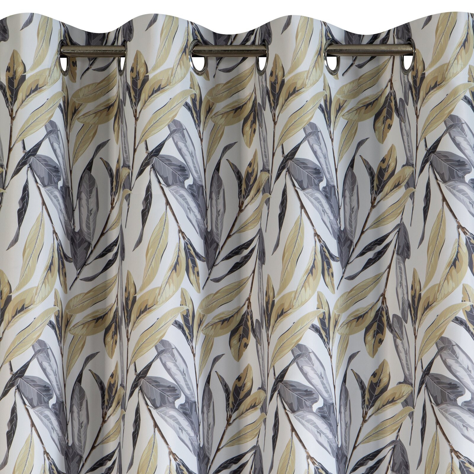 Hotový závěs LAVIN bílý - na průchodkách