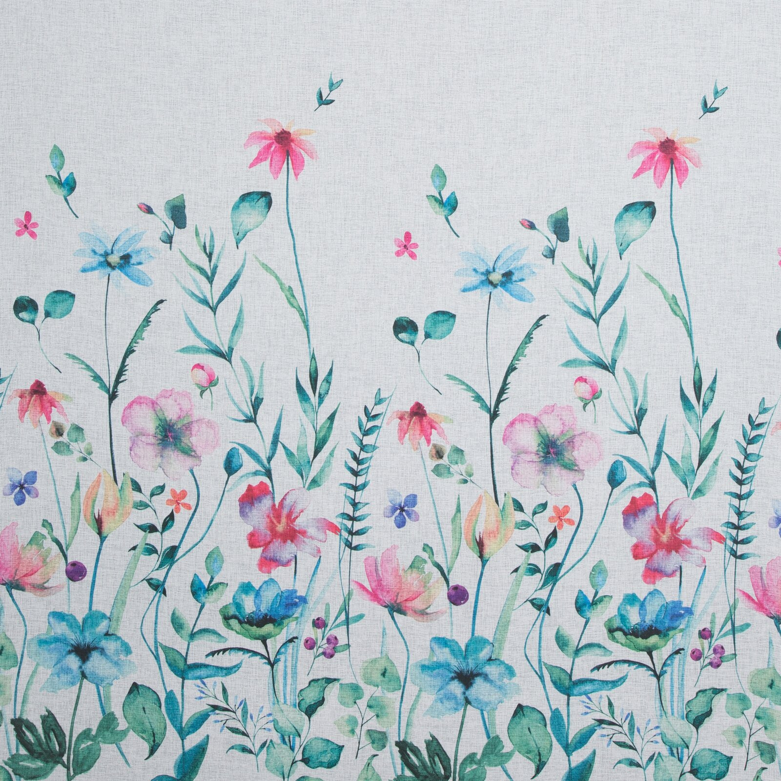 Hotový závěs LILIAN bílý - na průchodkách