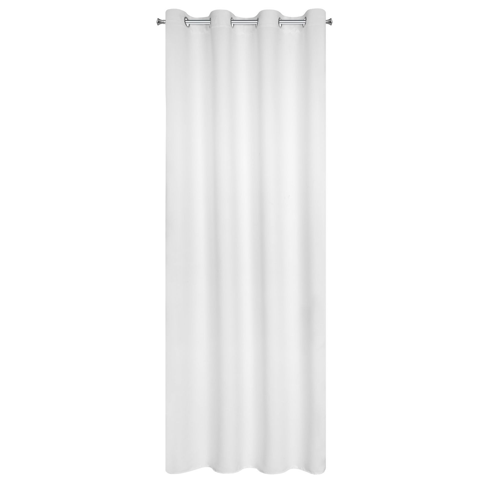 Hotový závěs LOGAN bílý - na průchodkách