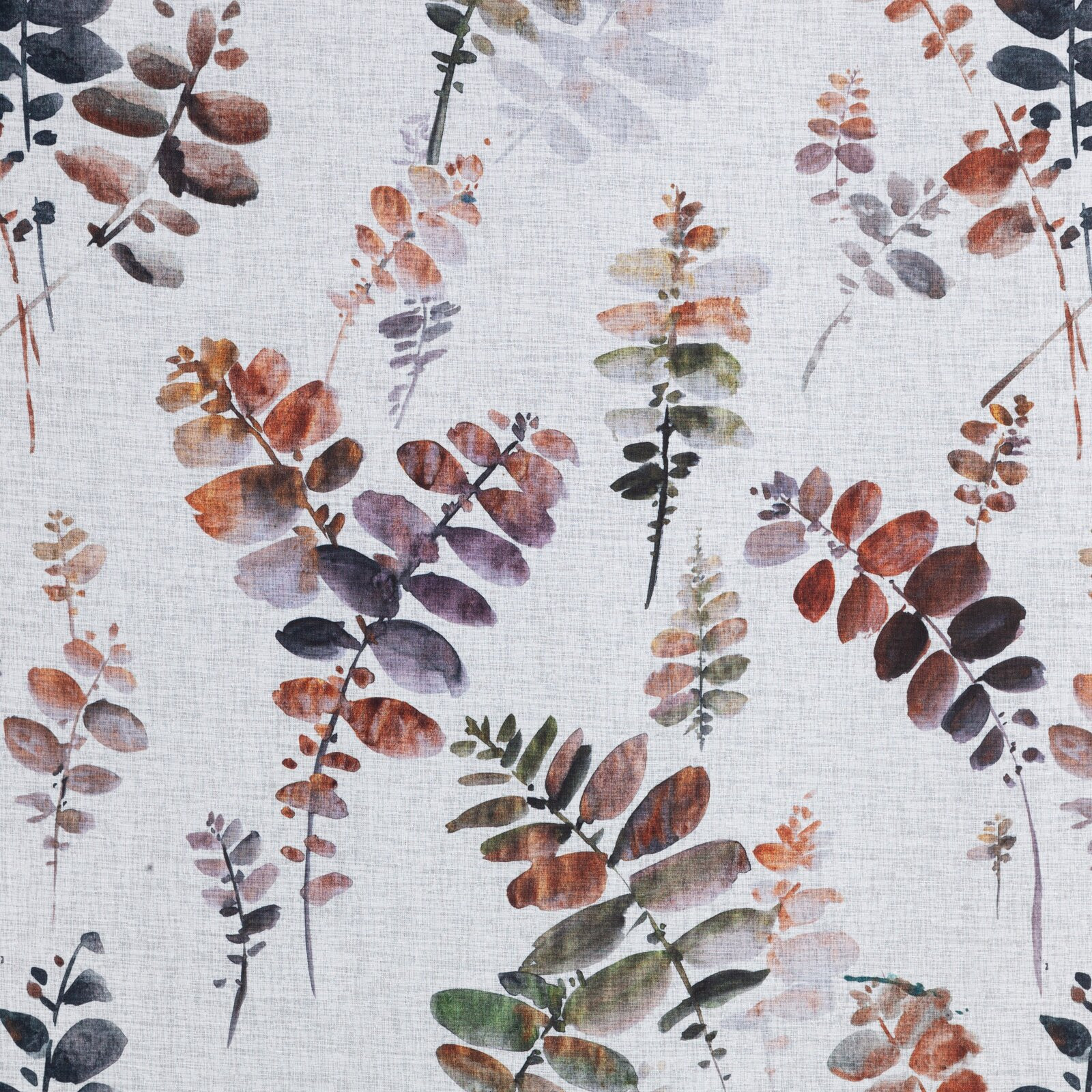 Hotový závěs MARINA ocelový - na pásce