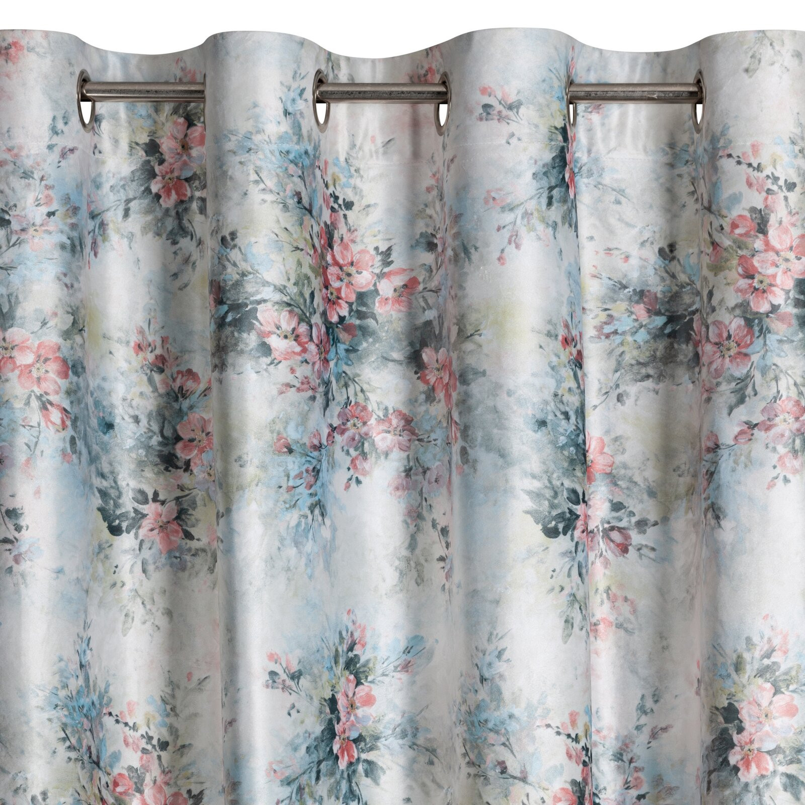 Hotový závěs MARISA zelený - na průchodkách