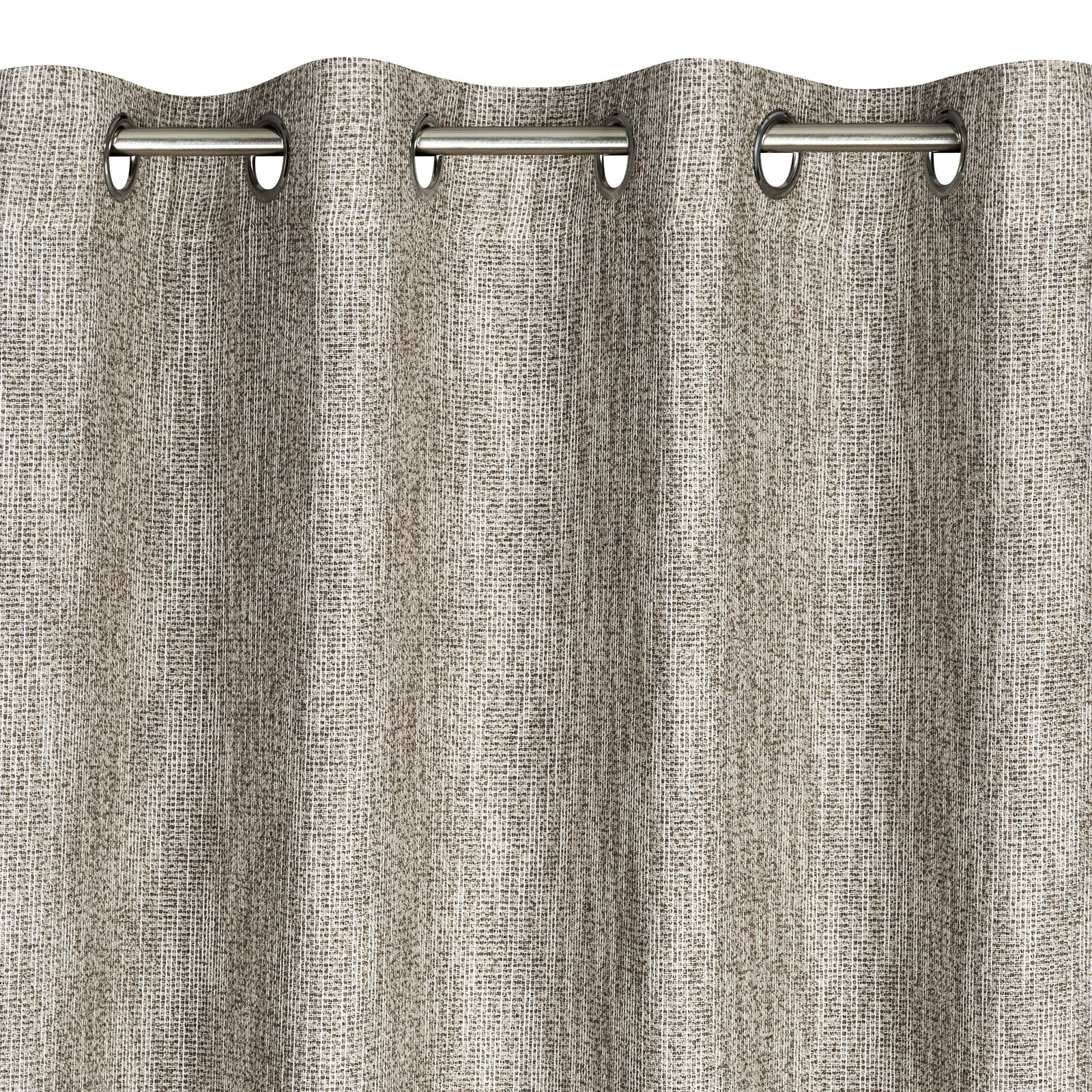 Hotový závěs MEGAN béžový - na průchodkách