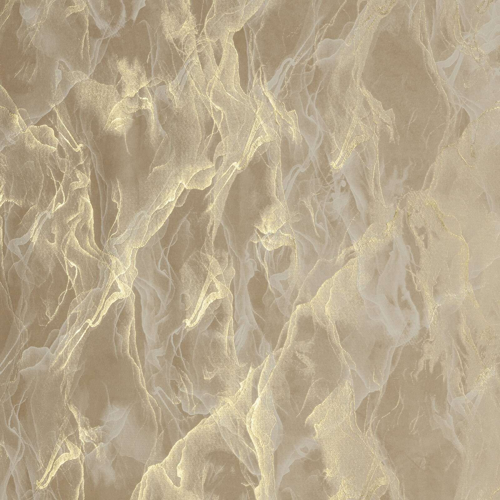 Hotový závěs MELODY béžový - na průchodkách