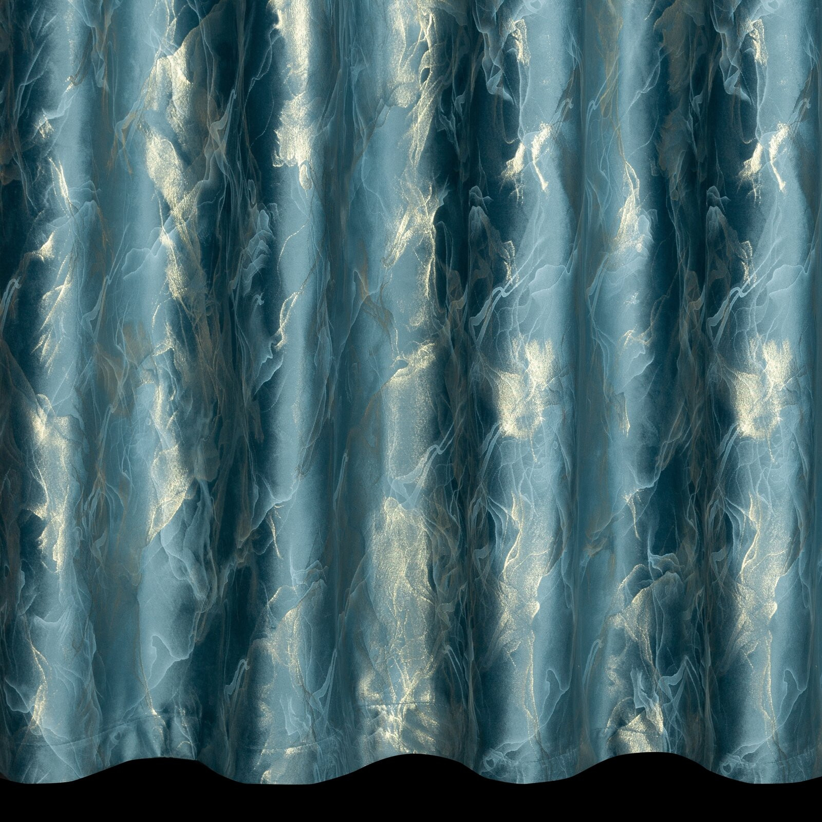 Hotový závěs MELODY granátový - na průchodkách