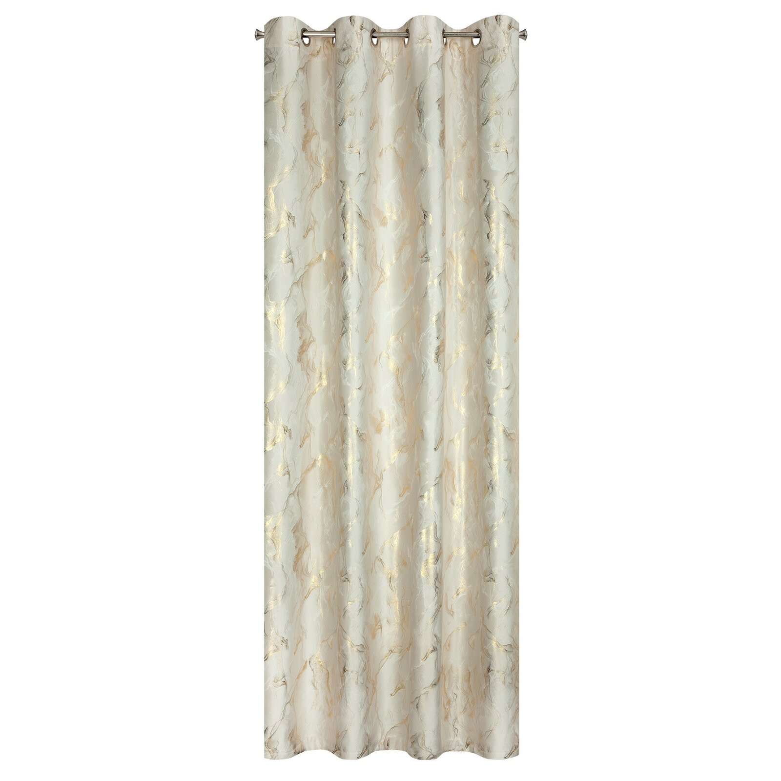 Hotový závěs MELODY krémový - na průchodkách