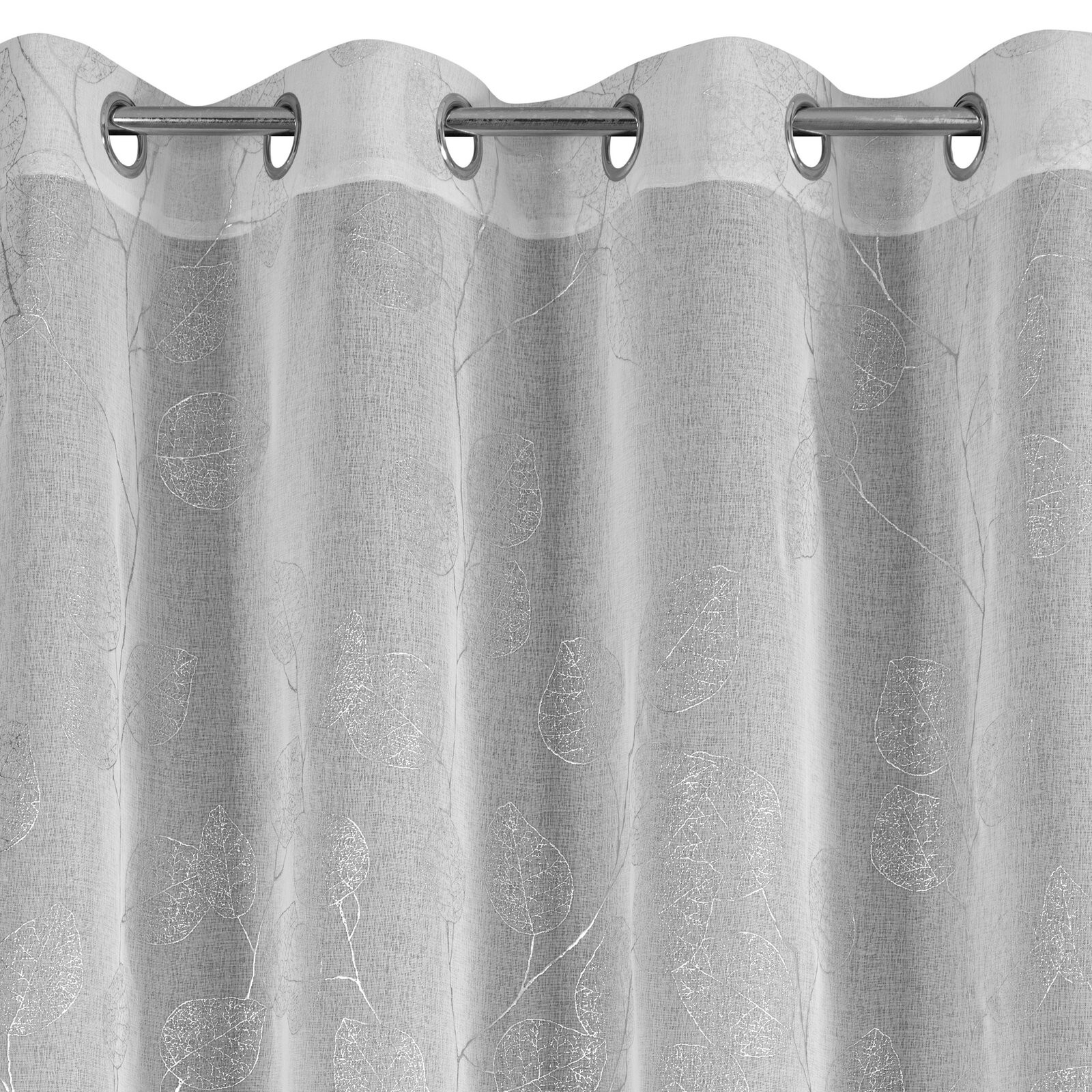 Hotový závěs MIA bílý - na průchodkách