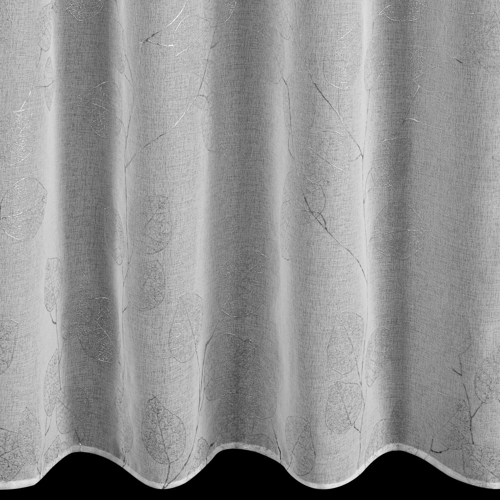 Hotový závěs MIA bílý - na průchodkách