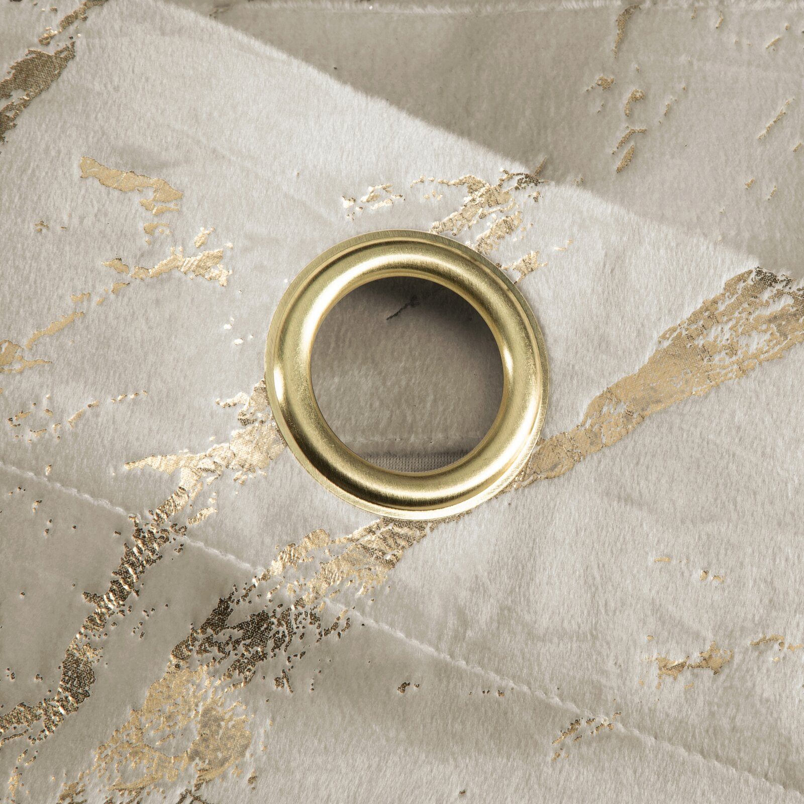 Hotový závěs MOLLY béžový - na průchodkách