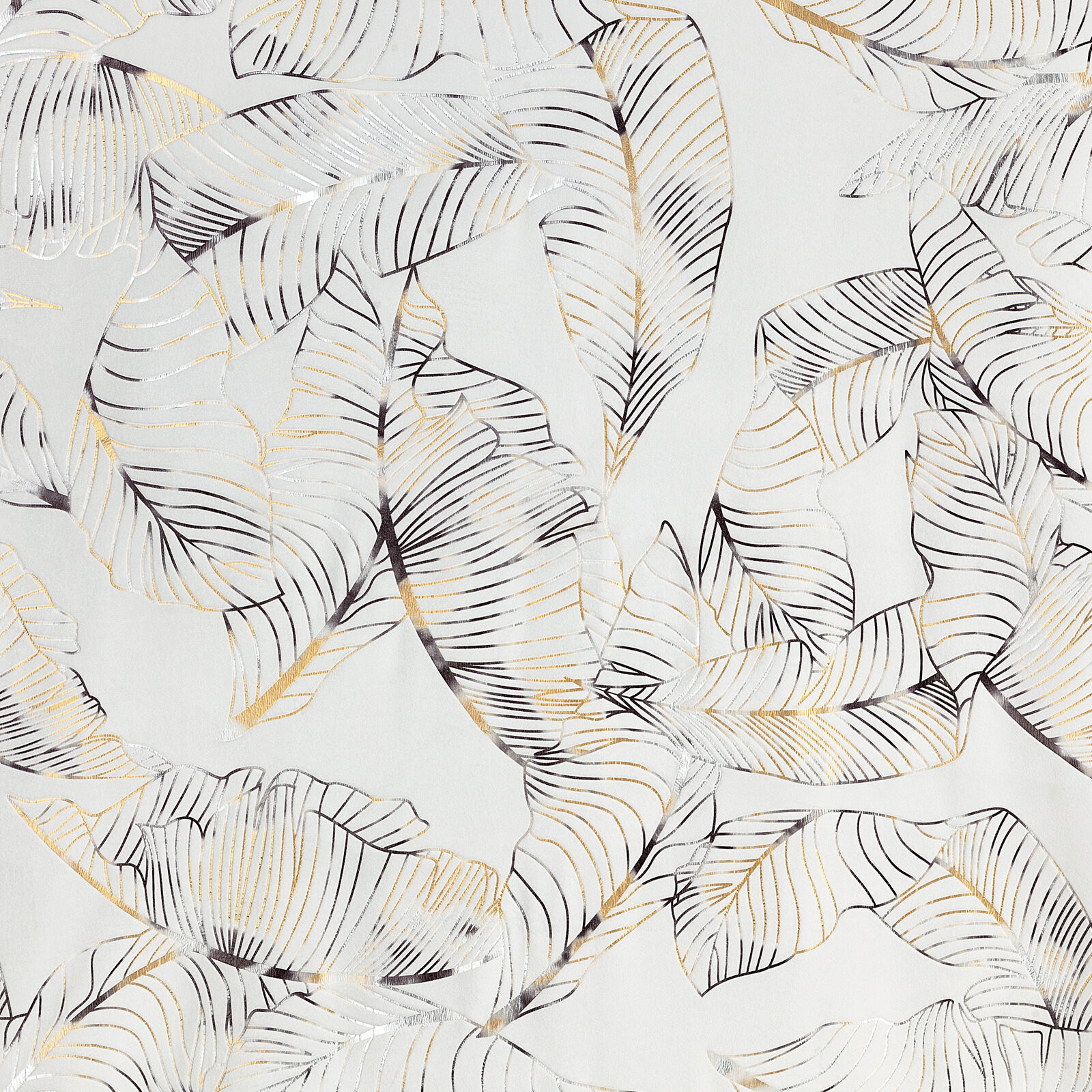 Hotový závěs ODETA bílý - na průchodkách