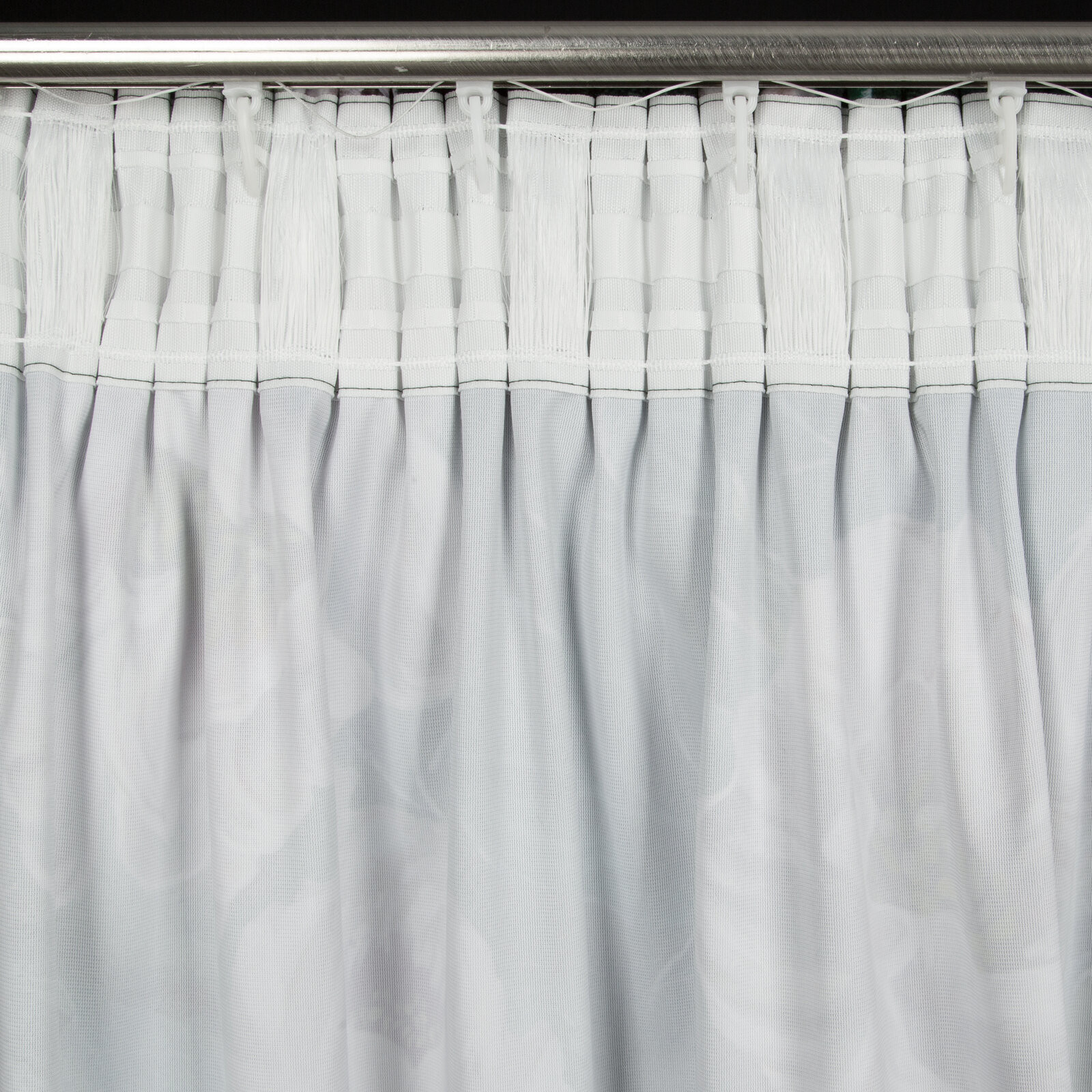 Hotový závěs PALMERA zelený - na pásce