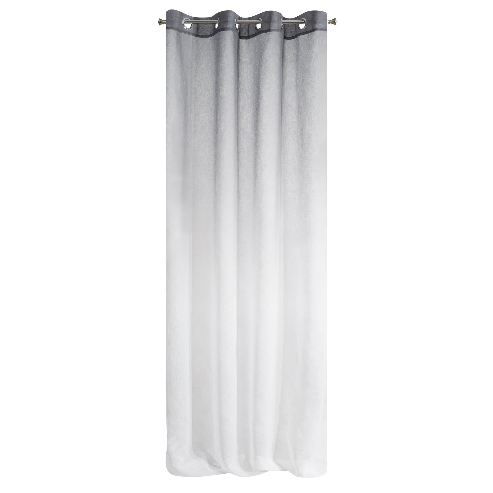 Hotový závěs RAVIA bílý - na průchodkách