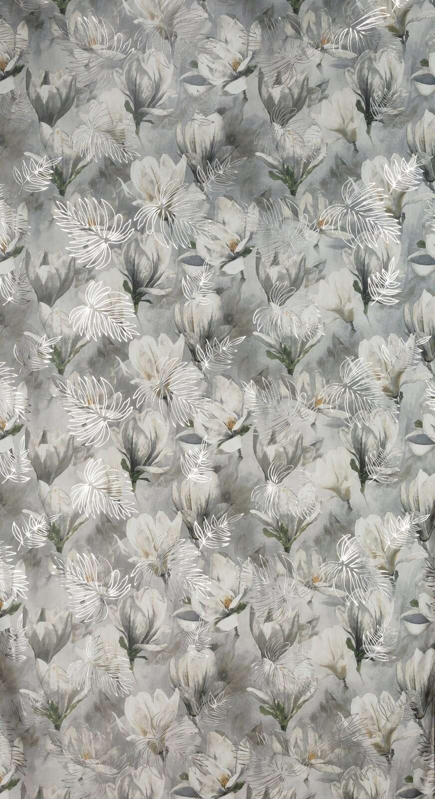 Hotový závěs SANDY ocelový - na pásce