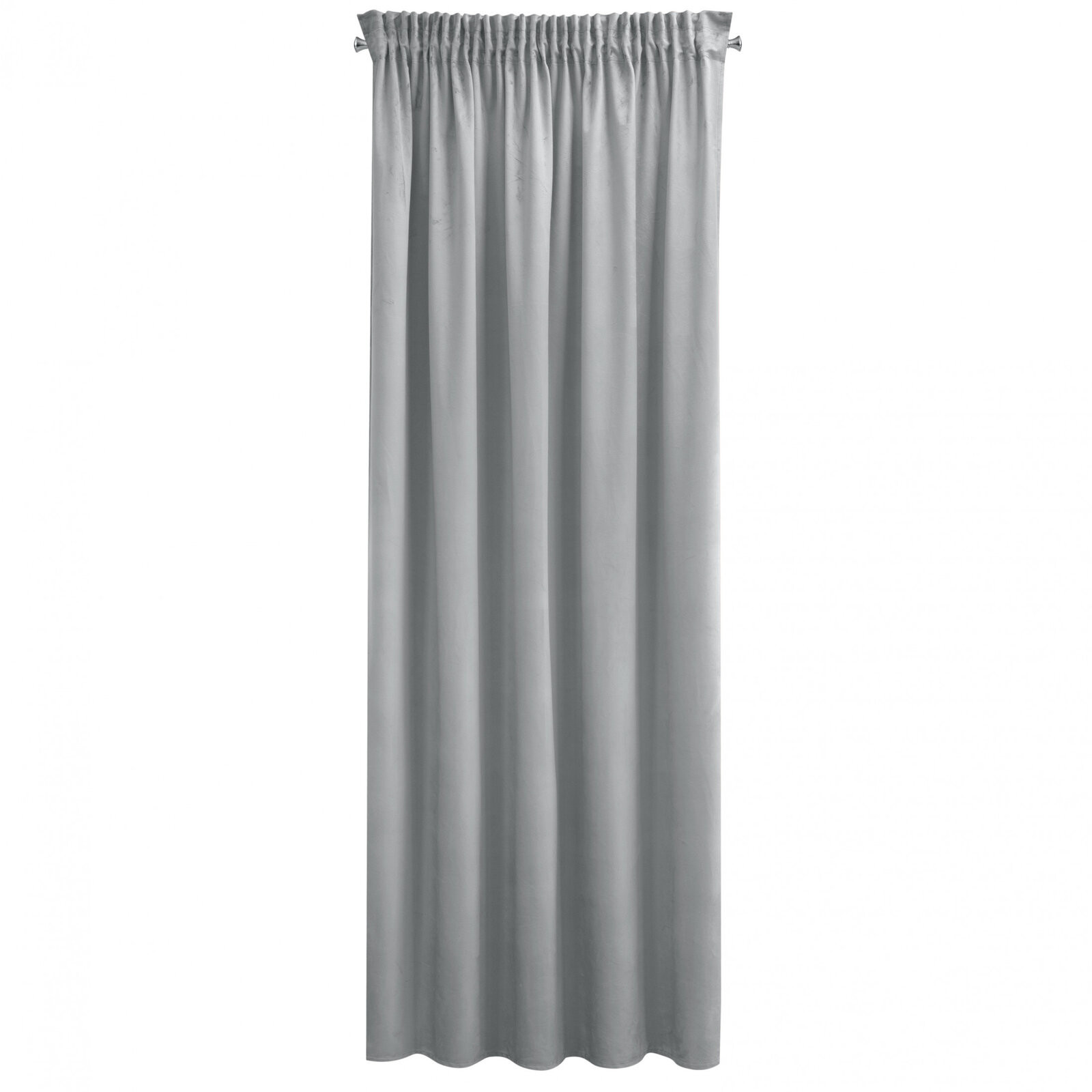 Hotový závěs PIERRE CARDIN SIBEL šedý na pásce