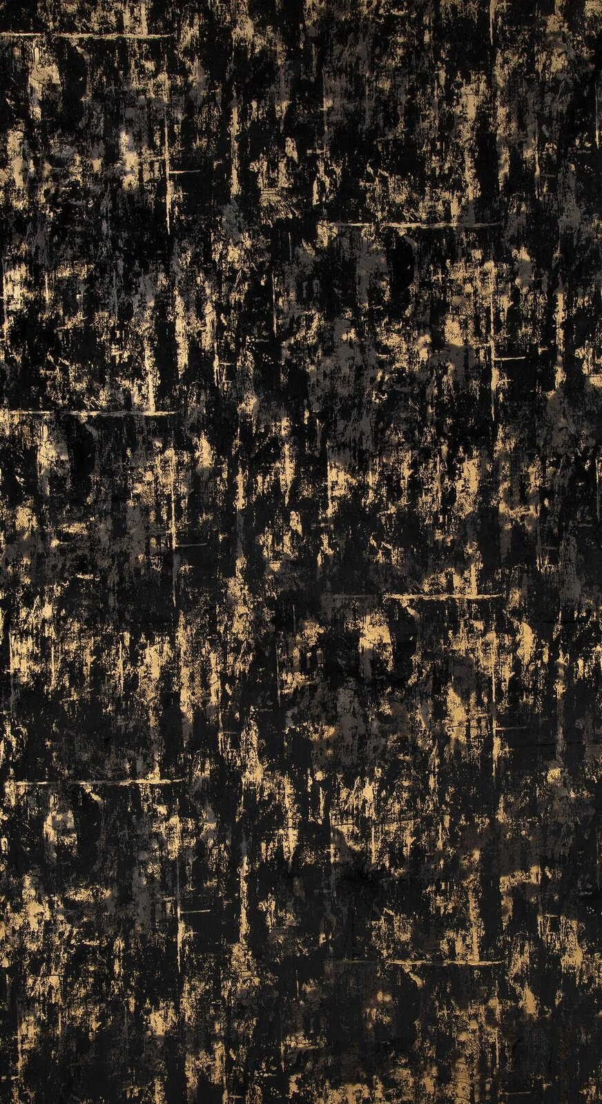 Hotový závěs TONIA černý - na průchodkách