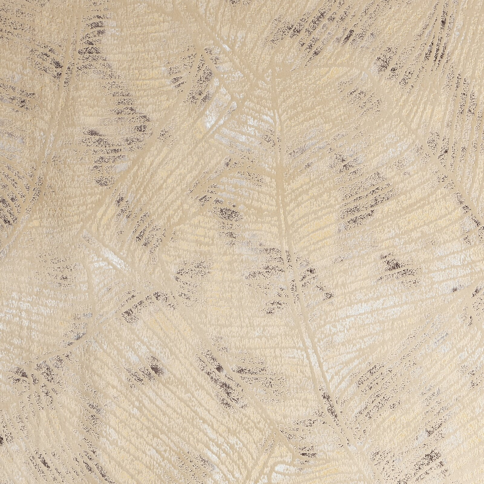 Hotový závěs TULIA béžový - na pásce